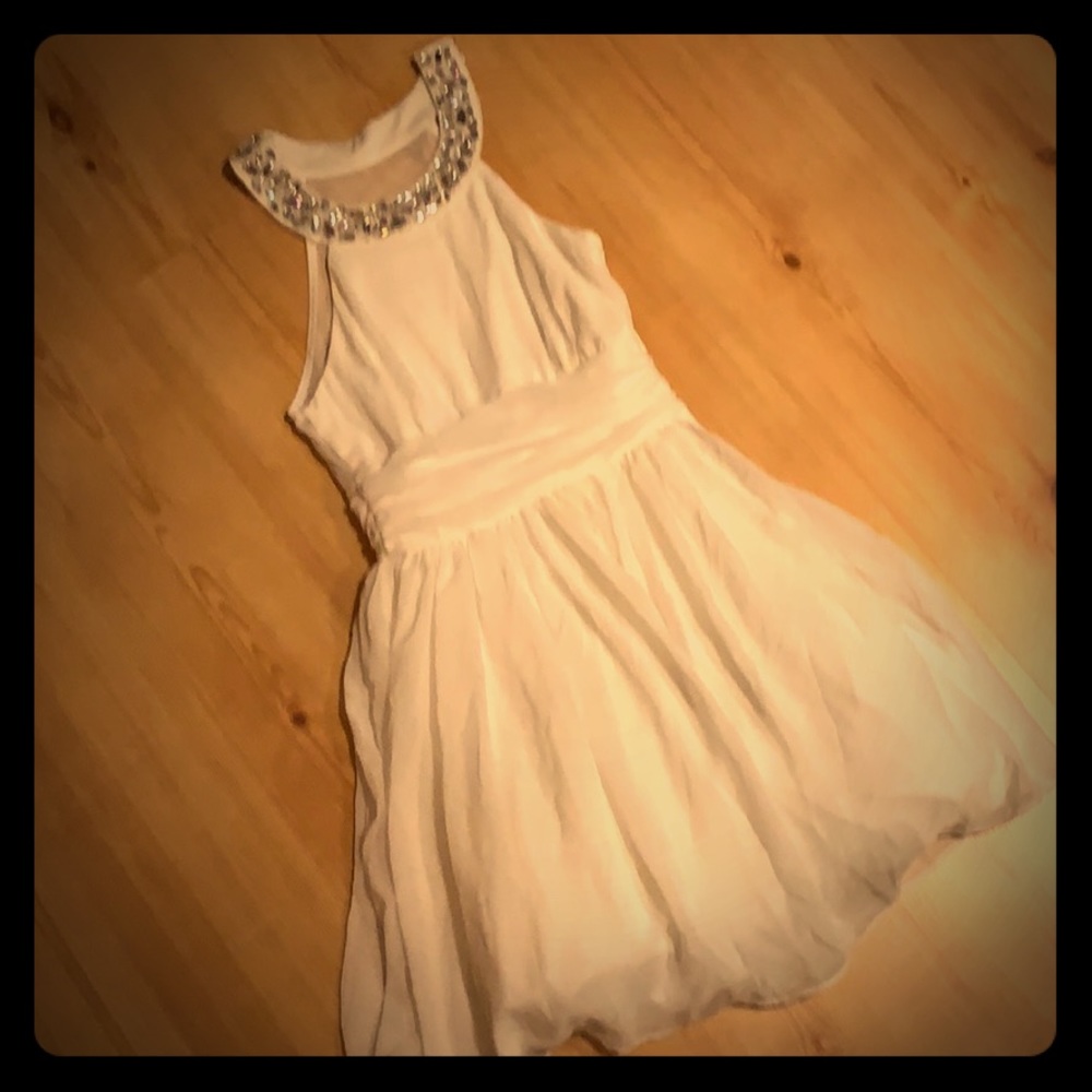 Beautiful halter white dress